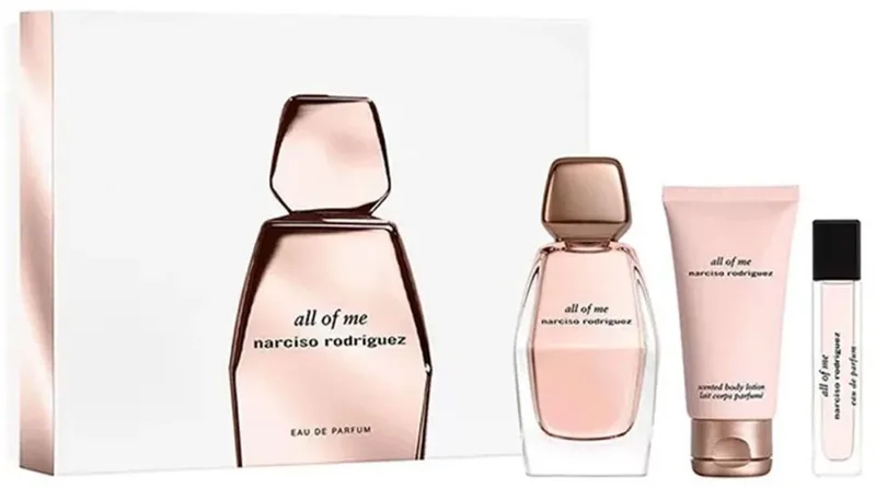 All of Me Giftset Eau de Parfum 90ml + EDP 10 ml + Bodylotion 50ml fra Narciso Rodriguez – produktbillede