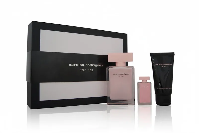 Duft-Set narciso rodriguez For Her Eau de Parfum 50ml + 7,5ml & BL 50ml, 1-tlg. de Narciso Rodriguez – photo du produit