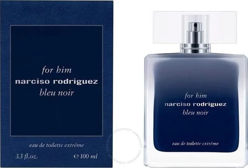 For Him Bleu Noir Extreme - Eau de Toilette voor heren fra Narciso Rodriguez i 100 ml – produktbillede