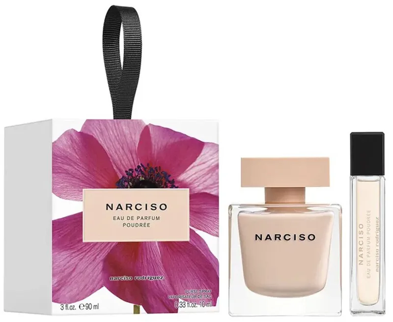 Poudree Gift Set Eau de Parfum Spray 90ml + 10ml Eau de Parfum fra Narciso Rodriguez – produktbillede