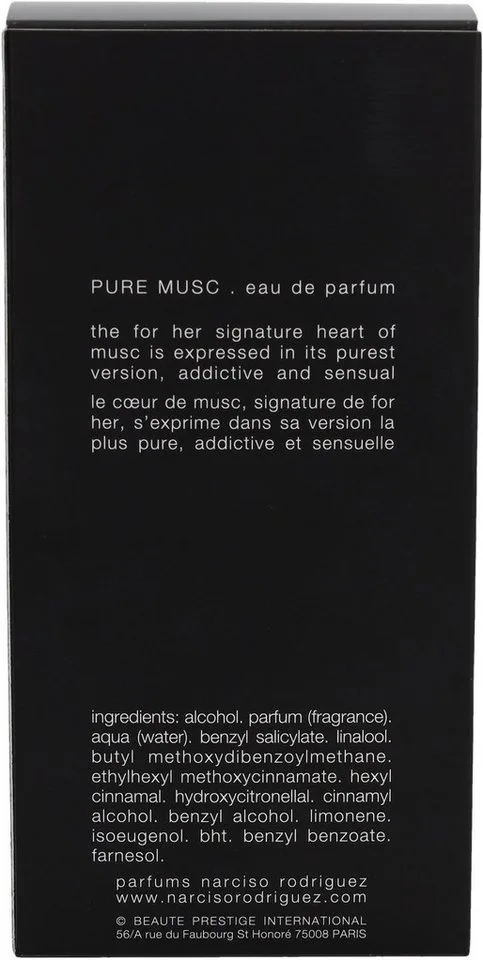 Pure Musc Eau de Parfum - Damesparfum fra Narciso Rodriguez i 100 ml – produktbillede 3 af 3