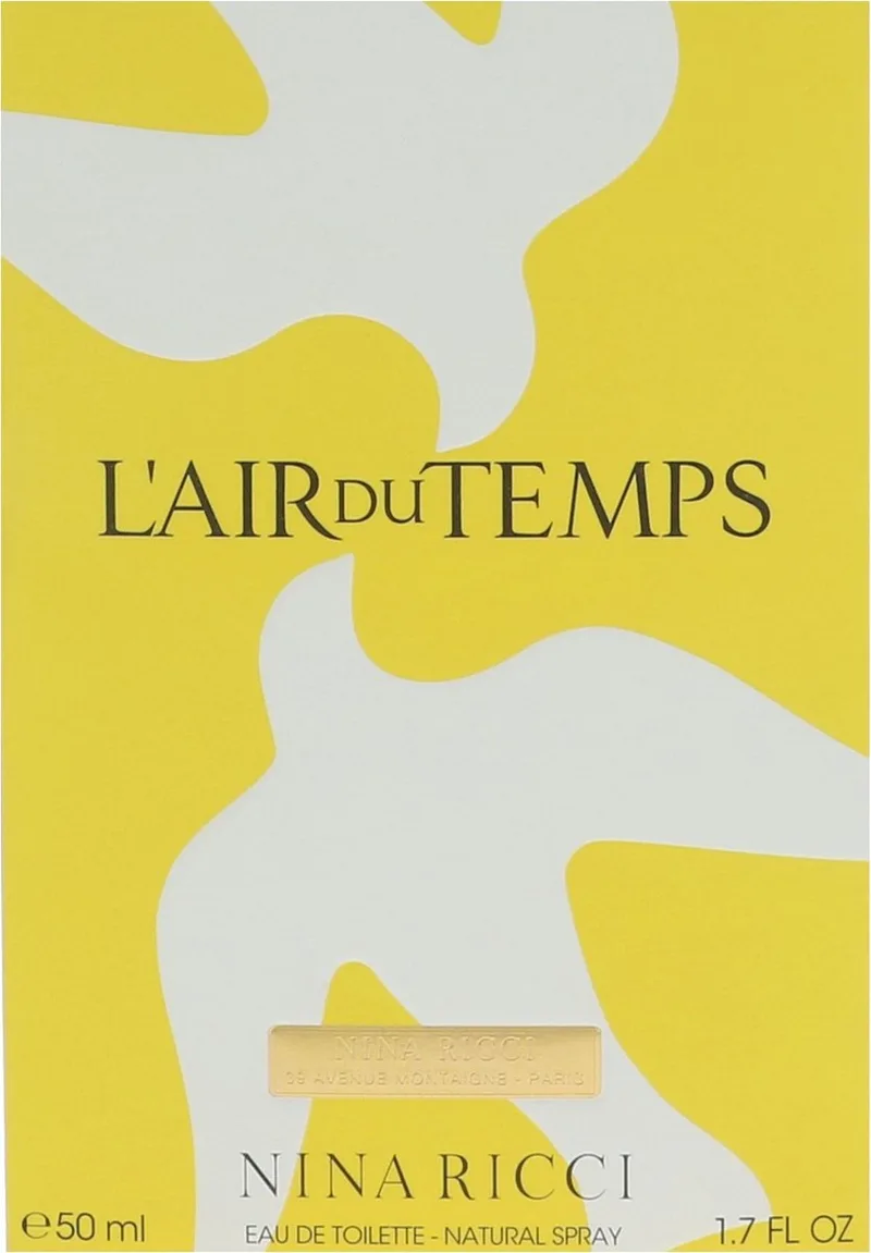 L'Air Du Temps - Eau de Toilette - Damesparfum fra Nina Ricci i 50 ml – produktbillede 1 af 2
