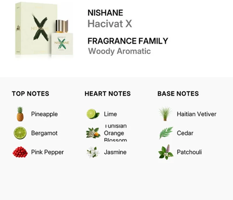 Hacivat X Extrait de Parfum fra Nishane i 50 ml – produktbillede 1 af 3