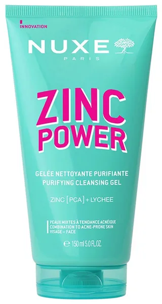Face Zinc Power Purifying Cleansing Gel van Nuxe in 150 ml – productfoto 1 van 2