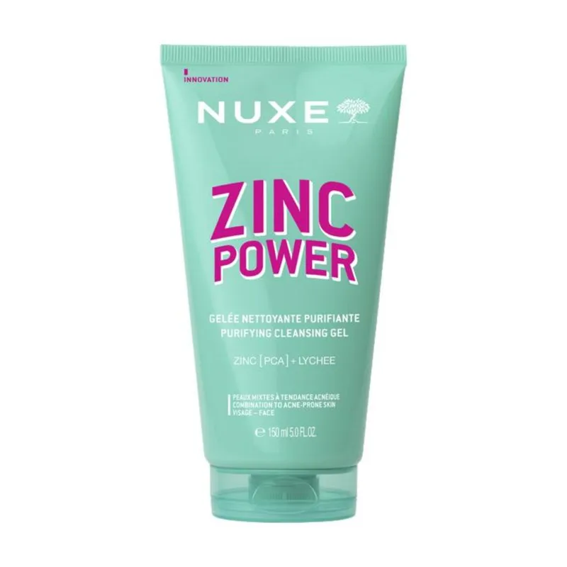 Face Zinc Power Purifying Cleansing Gel van Nuxe in 150 ml – productfoto 2 van 2