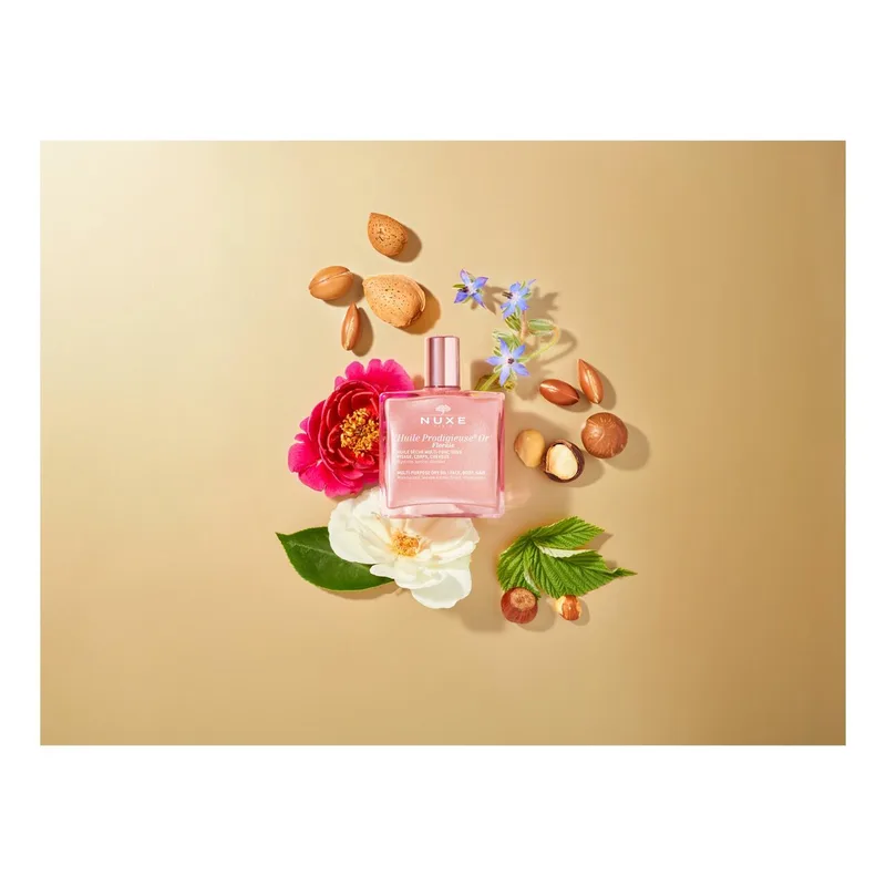 Huile Prodigieuse Or Florale Körperöl fra Nuxe i 50 ml – produktbillede 2 af 4