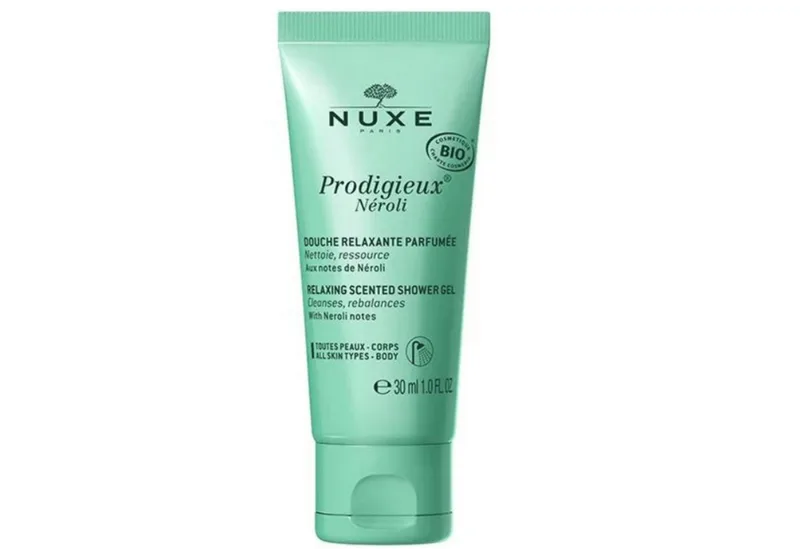Körperöl NUXE Huile Prodigieuse Néroli + Duschgel Pflegeset, Natürliches Pflegeöl & Aromadusche fra Nuxe – produktbillede 3 af 4