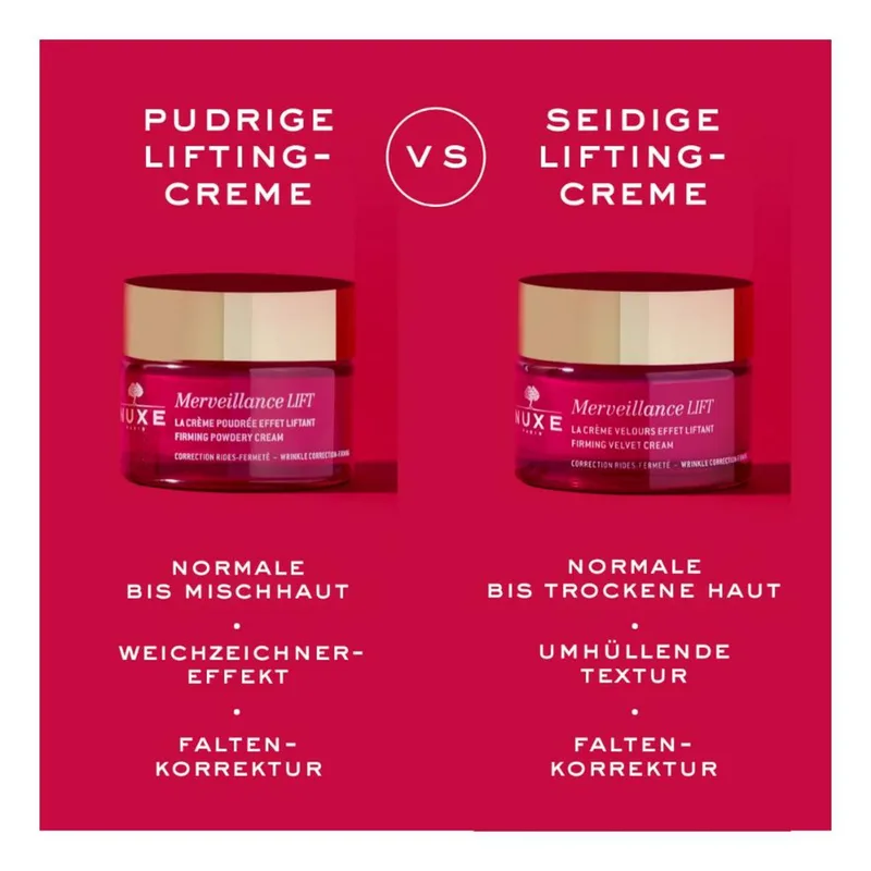 Merveillance LIFT Firming Powdery Cream von Nuxe in 50 ml – Produktfoto 4 von 5