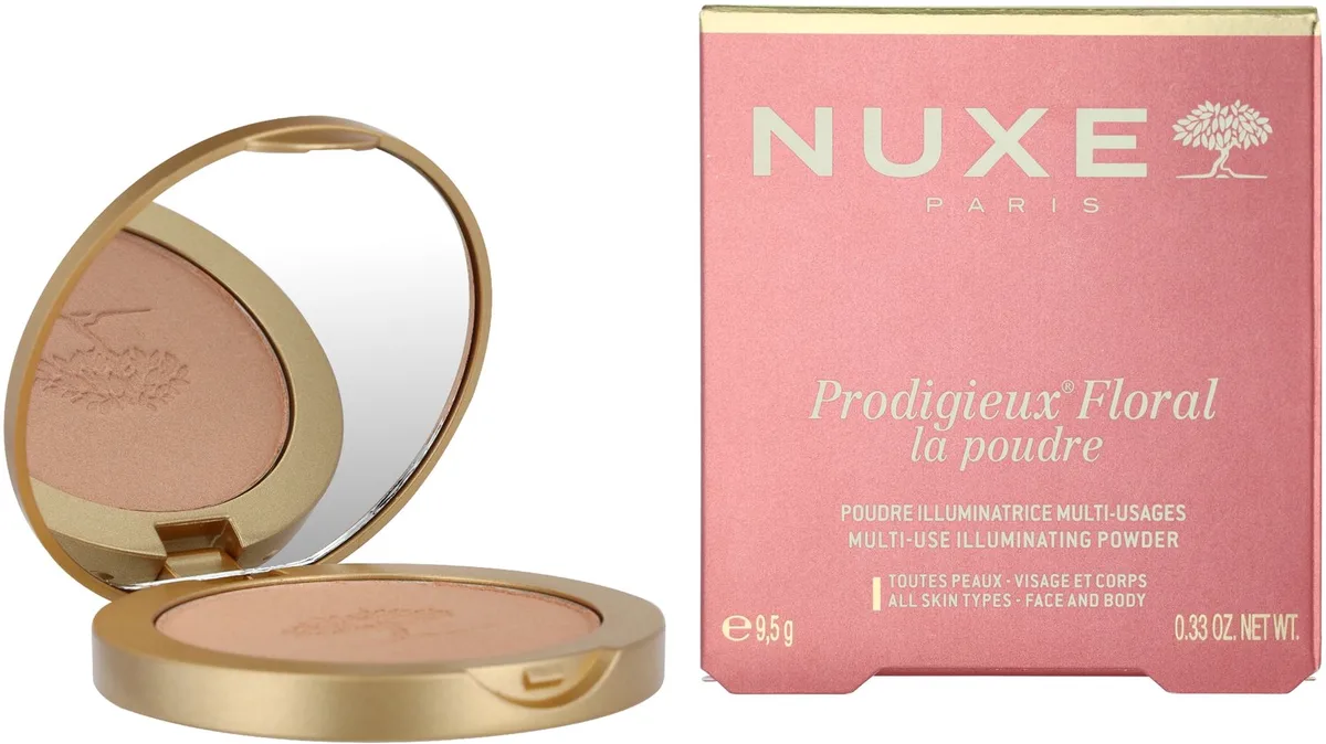 Prodigieux Floral Illuminating Powder 9.5 g by Nuxe – product photo