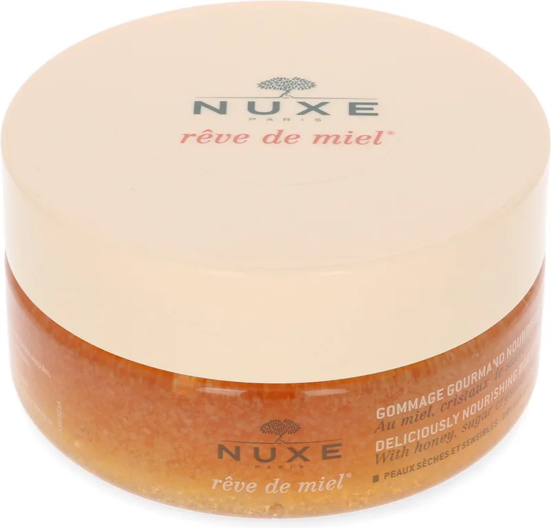 Reve de Miel Deliciously Nourishing Body Scrub fra Nuxe i 175 ml – produktbillede