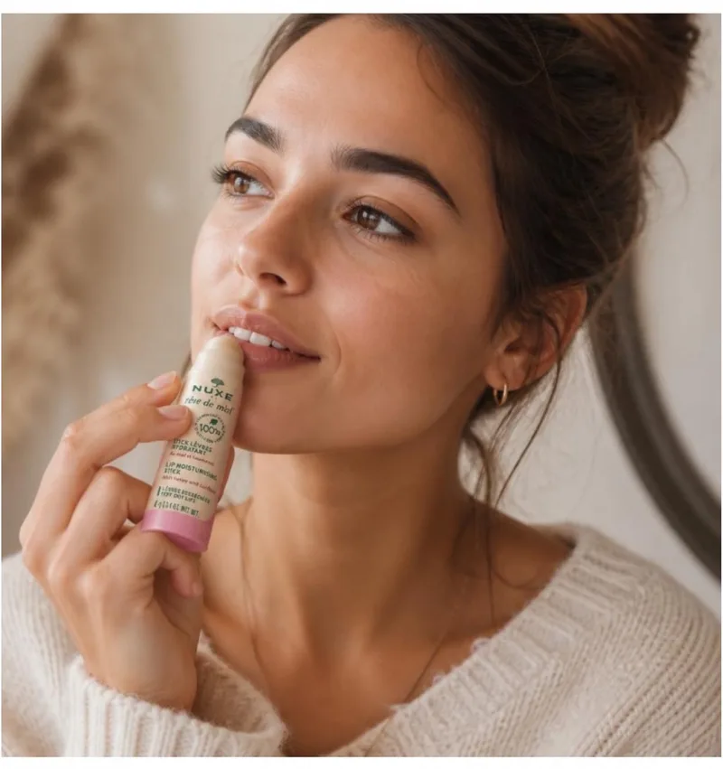 Reve De Miel Lip Moisturizing Stick Duo Set von Nuxe in 2x4gr, 8 ml – Produktfoto