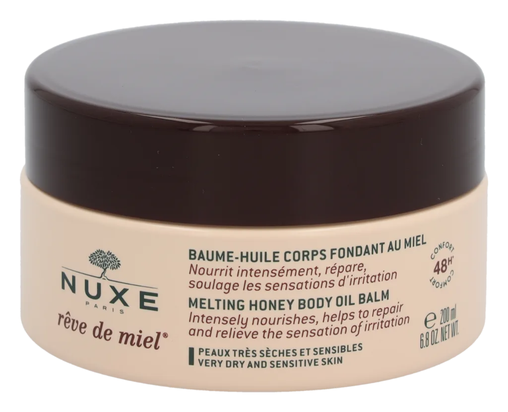 Reve De Miel Melting Body Oil Balm från Nuxe i 200 ml – produktbild