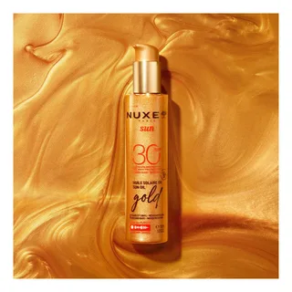 Sun Huile Solaire or Sun Oil Gold Zonneolie |SPF 30 by Nuxe in 150 ml – product photo 4 of 5