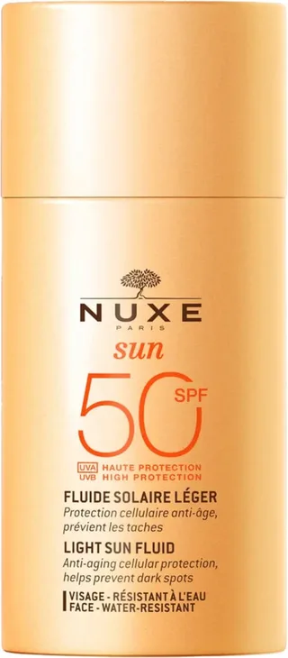 Sun - Light Fluid High Protection SPF 50 - Zonnebrand fra Nuxe i 50 ml – produktbillede 1 af 5