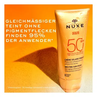 Sun Melting Cream High Protection Zonnecrème SPF50 - Zonnebrand de Nuxe en 50 ml – photo du produit 3 sur 4