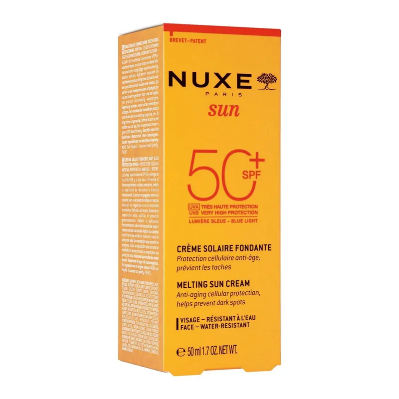 Sun Melting Cream High Protection Zonnecrème SPF50 - Zonnebrand de Nuxe en 50 ml – photo du produit 4 sur 4