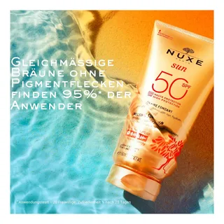 Sun Melting Lotion High Prot. For Face SPF50 fra Nuxe – produktbillede 1 af 2