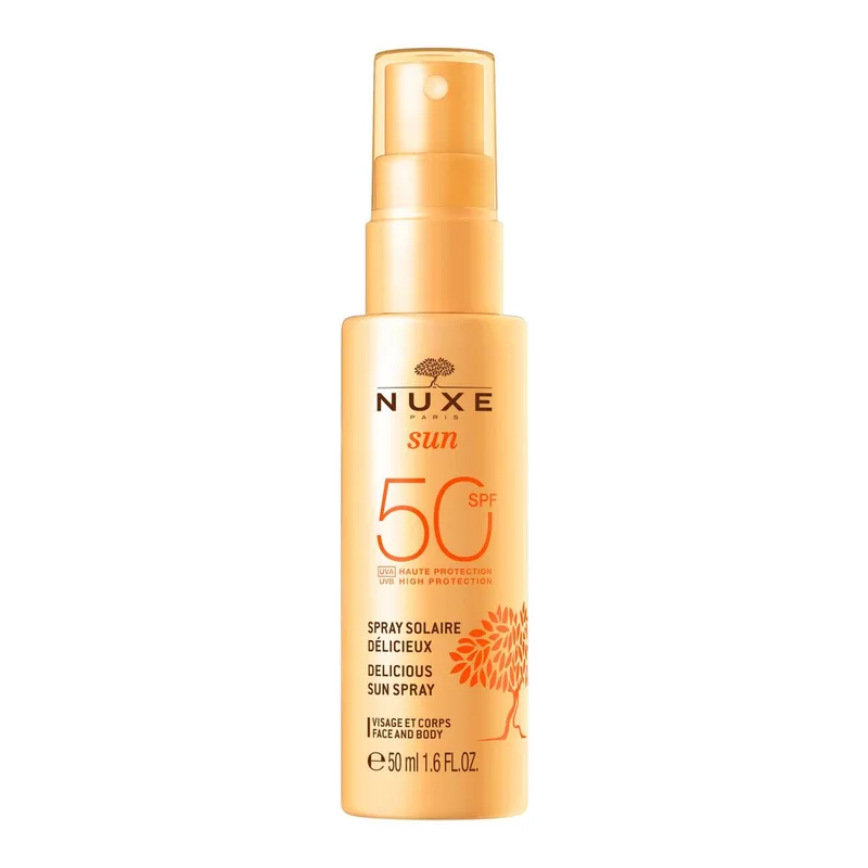 Sun Spray Solaire Delicieux SPF 50 fra Nuxe – produktbillede 1 af 3