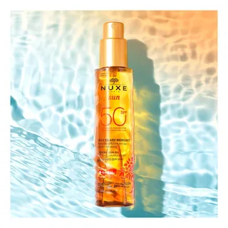 Tanning Sun Oil SPF50 fra Nuxe i 150 ml – produktbillede 1 af 4