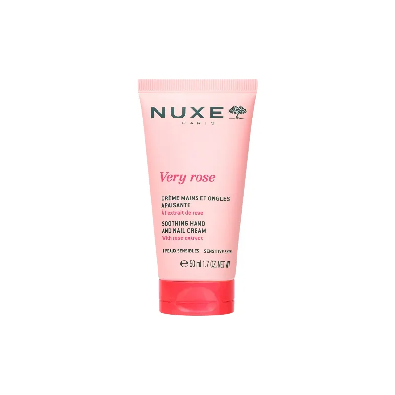 Very Rose Hand- und Nagelcreme fra Nuxe i 50 ml – produktbillede