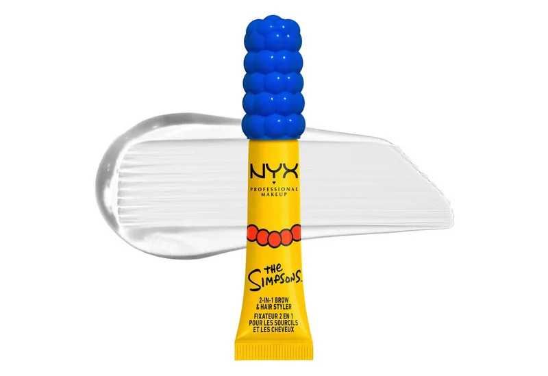 Augenbrauenpflege MARGE SIMPSON MEGA GLUE 2-IN-1, Augenbrauen- und Haargel von NYX Professional Makeup in Weiß – Produktfoto 2 von 5