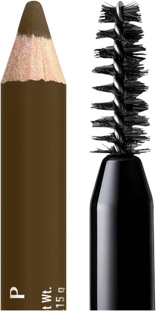 Augenbrauenpflege POWDER LOUDER BROW PENCIL, verleiht sowohl verdichtete als auch voller aussehende Augenbrauen fra NYX Professional Makeup i Hvid – produktbillede 4 af 5