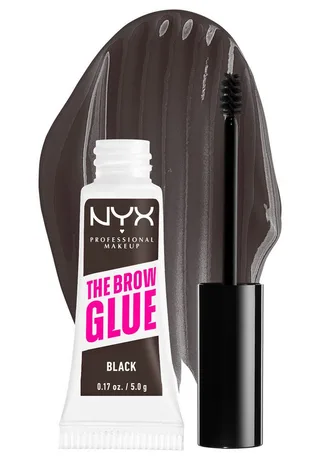 Augenbrauenpflege THE BROW GLUE INSTANT BROW STYLER, für extremen Halt von bis zu 16 Stunden von NYX Professional Makeup in Schwarz – Produktfoto 2 von 5