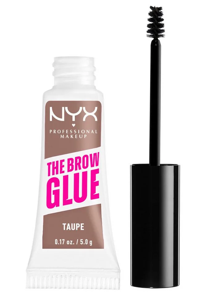 Augenbrauenpflege THE BROW GLUE INSTANT BROW STYLER, für extremen Halt von bis zu 16 Stunden von NYX Professional Makeup in Beige – Produktfoto