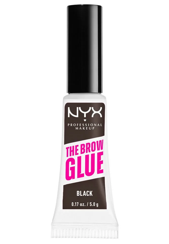 Augenbrauenpflege THE BROW GLUE INSTANT BROW STYLER, für extremen Halt von bis zu 16 Stunden von NYX Professional Makeup in Schwarz – Produktfoto 3 von 5