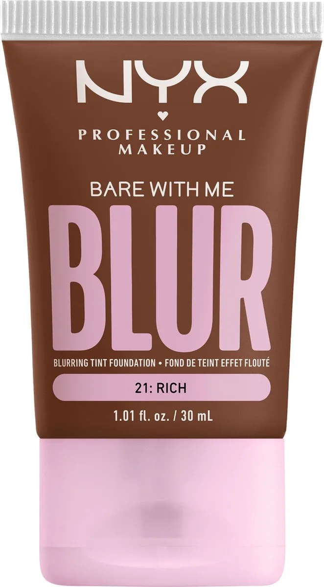 Bare with Me Blur - Blur foundation by NYX Professional Makeup in Rich – product photo