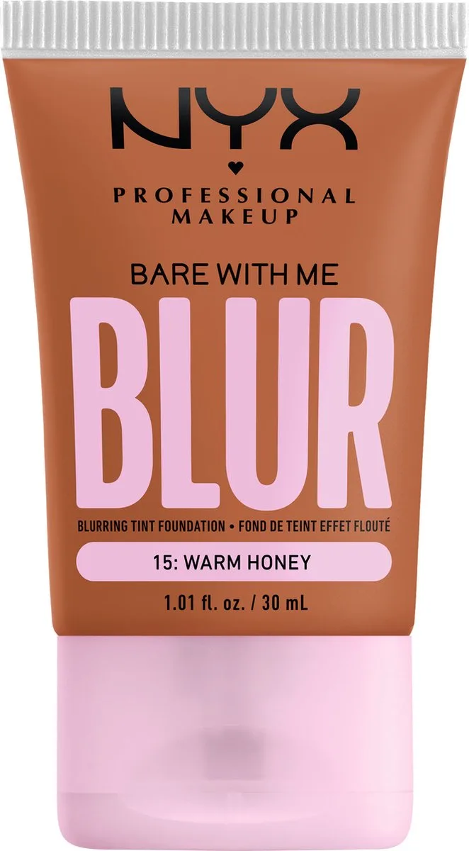 Bare with Me Blur - Blur foundation by NYX Professional Makeup in Warm Honey – product photo
