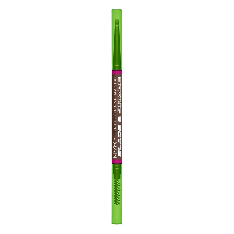 BLADE & SHADE NANO Augenbrauenstift #09­Brunett de NYX Professional Makeup – photo du produit