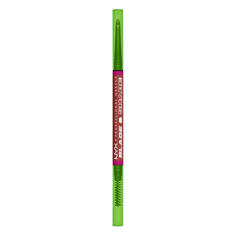 Blade & Shade Nano-Augenbrauenstift in sattem Rotbraun #06 fra NYX Professional Makeup – produktbillede