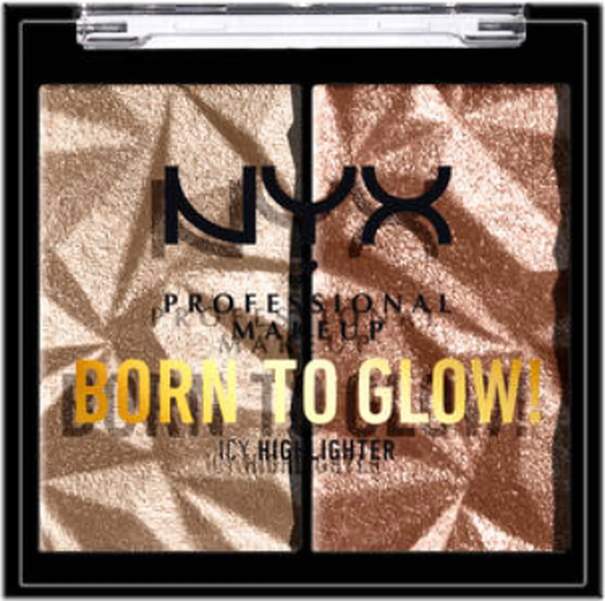 Born To Glow Icy Highlighter - Bour The Bronze & Gem Storm by NYX Professional Makeup in Bour The Bronze & Gem Storm – product photo