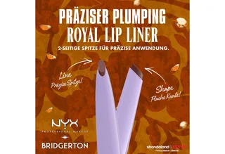 Bridgerton Royal Treasures Lip Kit 06 Lip Kits fra NYX Professional Makeup i Brun, 1 st – produktbillede 5 af 5