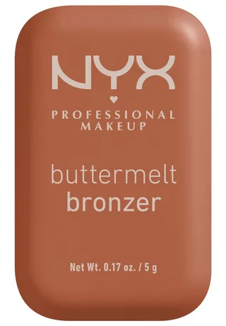 Bronzer BUTTERMELT BRONZE BRONZER, für einen natürlichen Glow, der den ganzen Tag lang hält von NYX Professional Makeup in Braun – Produktfoto 2 von 4