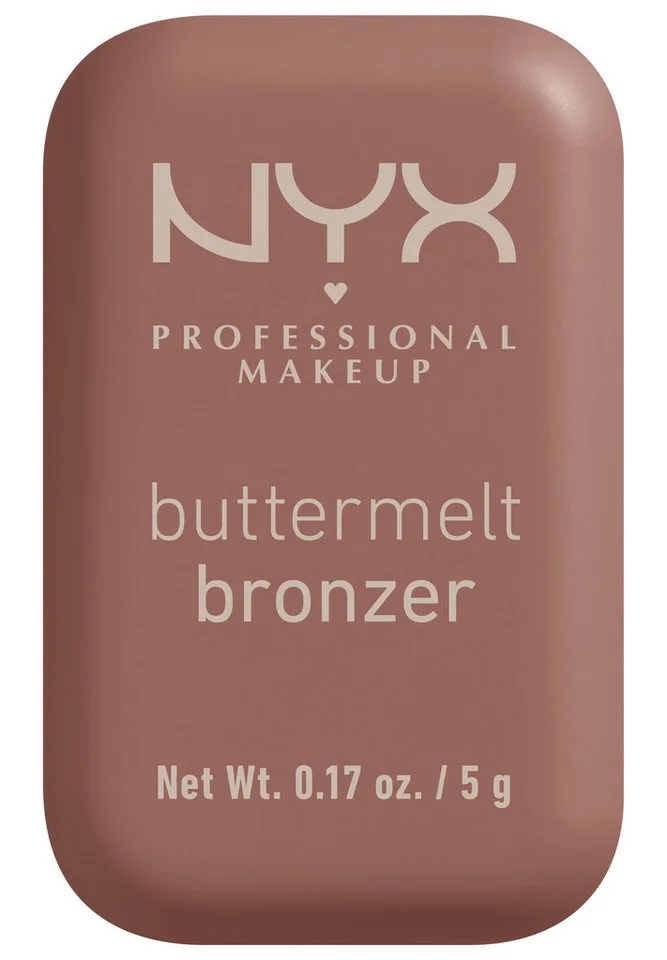Bronzer BUTTERMELT BRONZE BRONZER, für einen natürlichen Glow, der den ganzen Tag lang hält von NYX Professional Makeup in Braun – Produktfoto 2 von 4