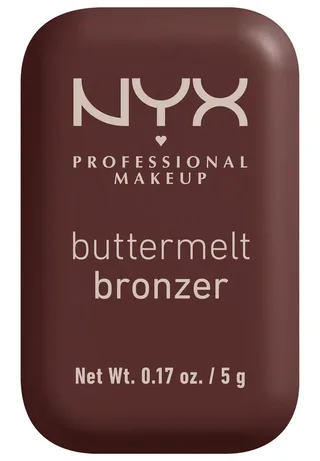 Bronzer BUTTERMELT BRONZE BRONZER, für einen natürlichen Glow, der den ganzen Tag lang hält von NYX Professional Makeup in Braun – Produktfoto 2 von 4