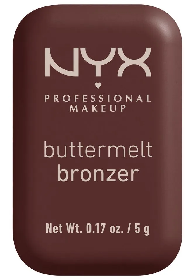 Bronzer BUTTERMELT BRONZE BRONZER, für einen natürlichen Glow, der den ganzen Tag lang hält von NYX Professional Makeup in Braun – Produktfoto 2 von 4