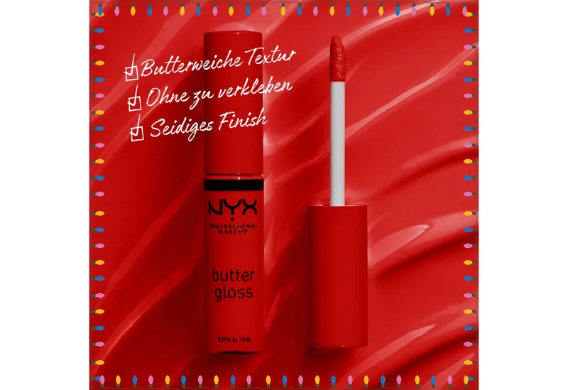 Butter Gloss Pizza Box Makeup Gift Box de NYX Professional Makeup – photo du produit 4 sur 4
