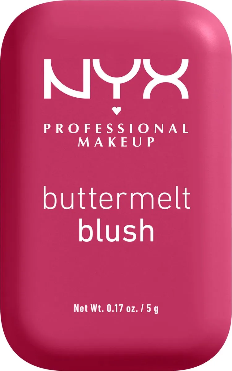 Buttermelt Blush - Alle huidtypes - Verrijkt met mango-, amandel- en sheaboter - 5 gr van NYX Professional Makeup in Butta Than Before – productfoto