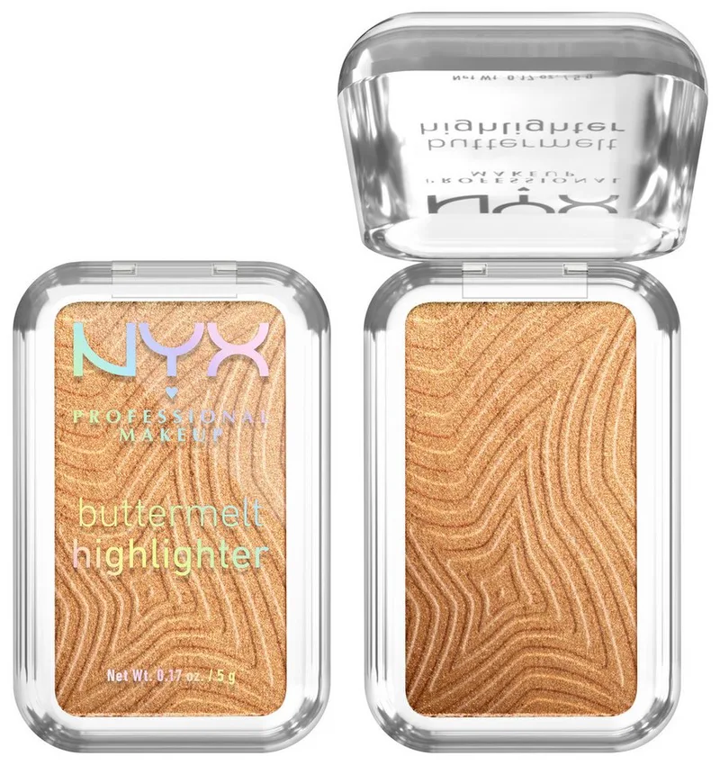 Buttermelt Highlighter Highlighter von NYX Professional Makeup in Lichtbruin, 5 g – Produktfoto 3 von 5