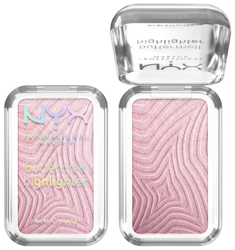 Buttermelt Highlighter Highlighter de NYX Professional Makeup en Nude, 5 g – photo du produit 3 sur 5