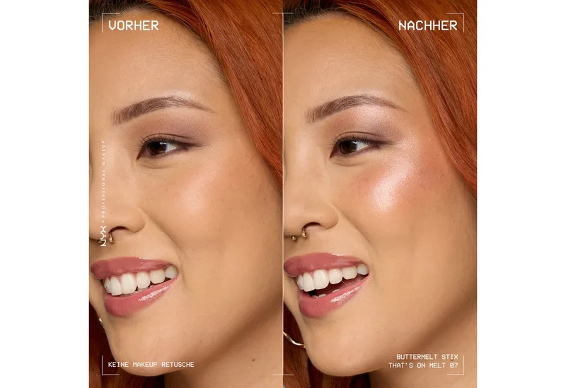 Buttermelt Stix Glow Boosting Stick Highlighter by NYX Professional Makeup in Pink, 5 g – product photo 4 of 4