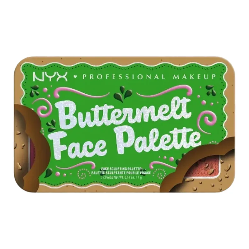 Butterschmelz-Bronzer- und Rouge-Palette #D von NYX Professional Makeup – Produktfoto