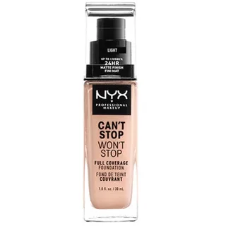 Can't Stop Won't Stop 24-Hour Foundation Vloeibare foundation fra NYX Professional Makeup i Nude, 30 ml – produktbillede 2 af 2