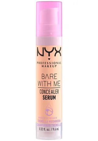Concealer BARE WITH ME CONALER SERUM, mittlere Deckkraft, kaschiert, rote oder entzündete Hautstellen von NYX Professional Makeup in Beige – Produktfoto 1 von 4