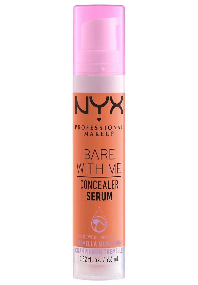 Concealer BARE WITH ME CONALER SERUM, mittlere Deckkraft, kaschiert, rote oder entzündete Hautstellen von NYX Professional Makeup in Beige – Produktfoto 1 von 4
