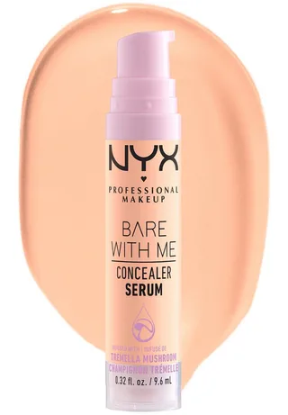 Concealer BARE WITH ME CONALER SERUM, mittlere Deckkraft, kaschiert, rote oder entzündete Hautstellen von NYX Professional Makeup in Beige – Produktfoto 2 von 4