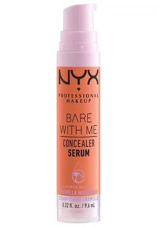 Concealer BARE WITH ME CONALER SERUM, mittlere Deckkraft, kaschiert, rote oder entzündete Hautstellen von NYX Professional Makeup in Beige – Produktfoto 3 von 4